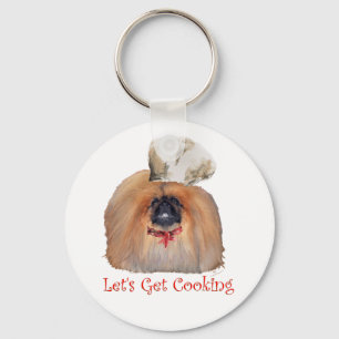 Chaveiro Pekingese Chef - Masculino