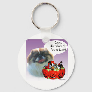Chaveiro Pekingese Halloween Candy