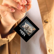 Pela Ponte Do Arco-Íris Silver Pet Cat Memorial