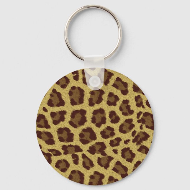 Chaveiro Pele Leopard (Frente)