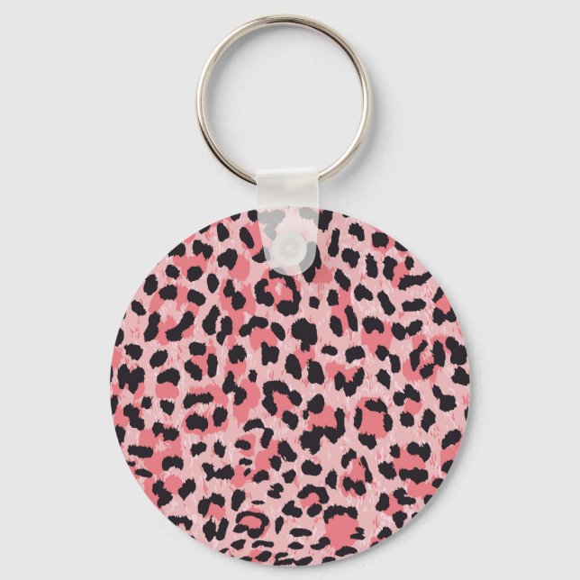 Chaveiro Pele-leopardo: textura perfeita da safra (Frente)