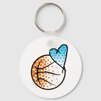 Chaveiro pelo coração de... BASKETBALL