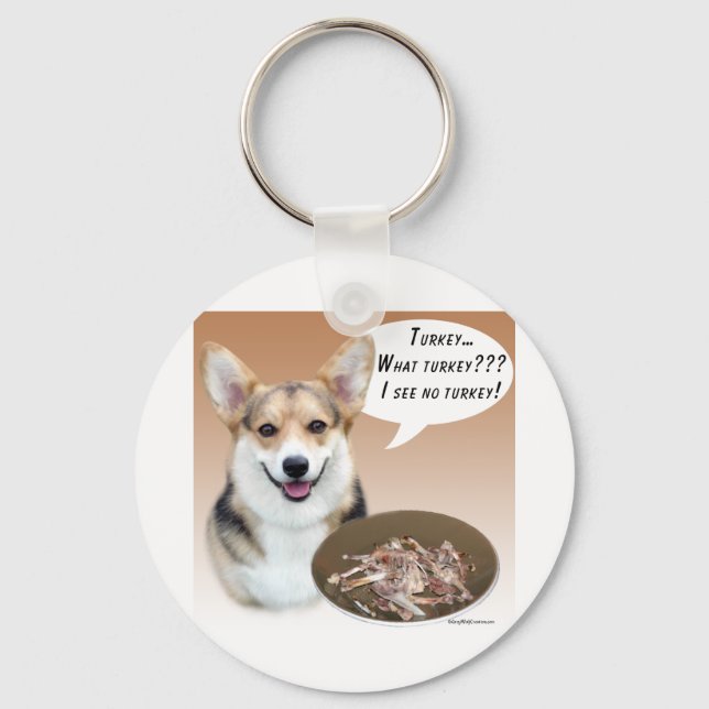 Chaveiro Pembroke Welsh Corgi Turquia (Frente)
