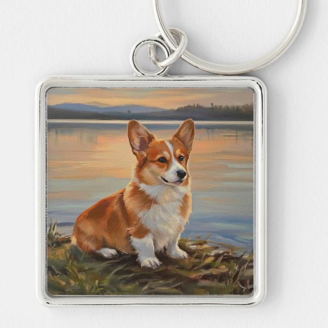 Chaveiro Pembrook Welsh Corgi (Frente)