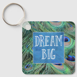 Chaveiro Penas bonito de Peacock