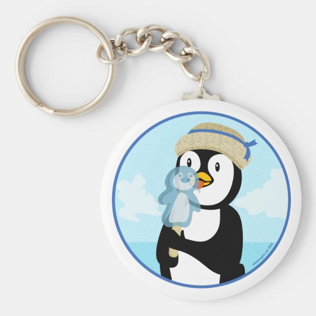 Chaveiro Penguin Popsicle (Frente)