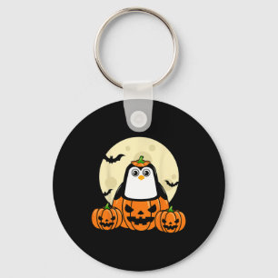 Chaveiro Penguin Pumpkin Moon Bats Costume Fácil Hallow