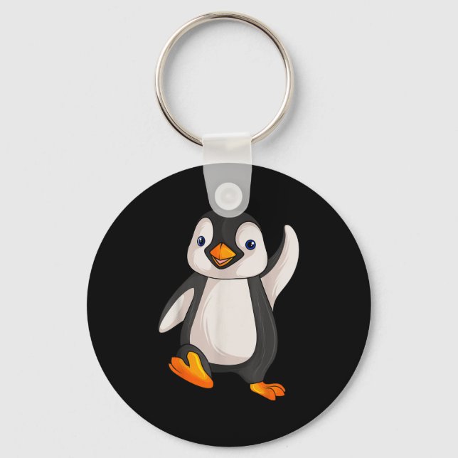Chaveiro Penguin Roupa S Uni-adultos Crianças B (Frente)