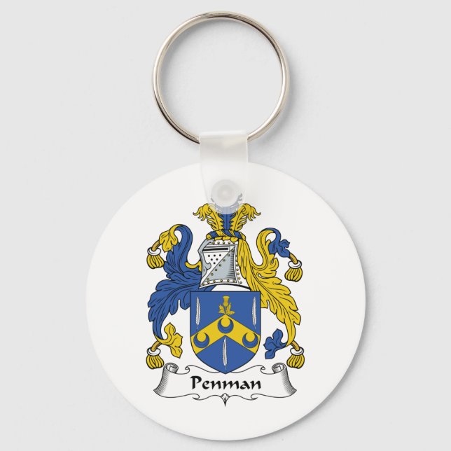 Chaveiro Penman Family Crest (Frente)
