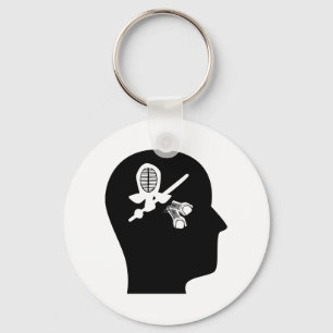 Chaveiro Pensamento sobre Kendo