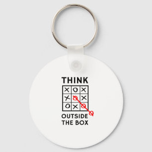 Chaveiro Pense fora da caixa