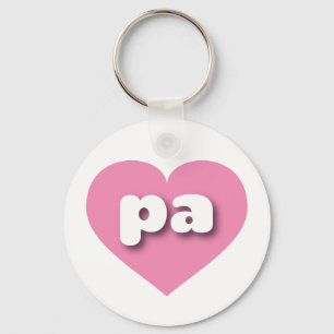 Chaveiro Pensilvânia Pink Heart - amor