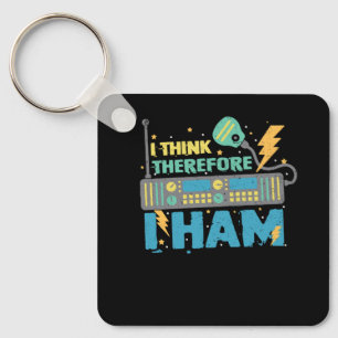 Chaveiro Penso, Por Isso, Que Eu Oponho - Ham Radio Amateur