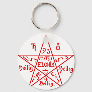 Chaveiro Pentacle do sexto livro de Moses