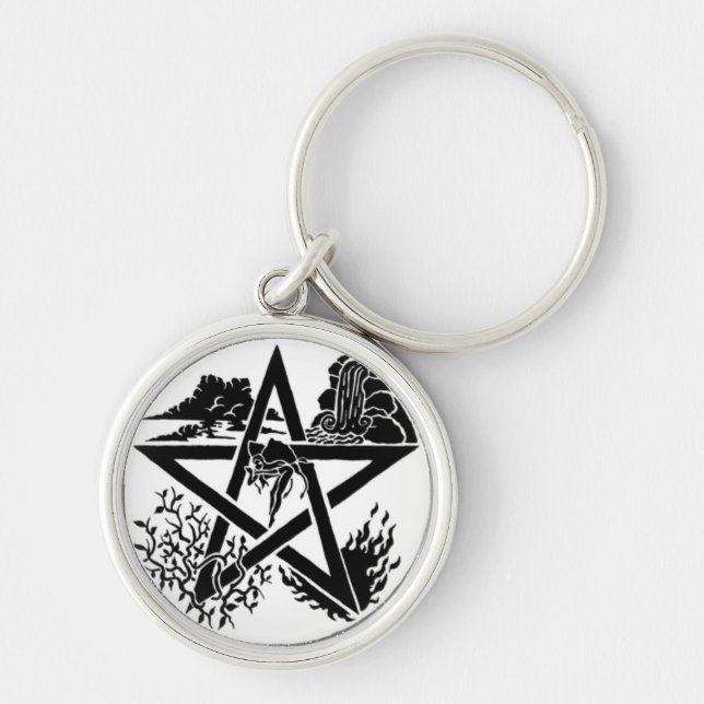 Chaveiro Pentagram (Frente)