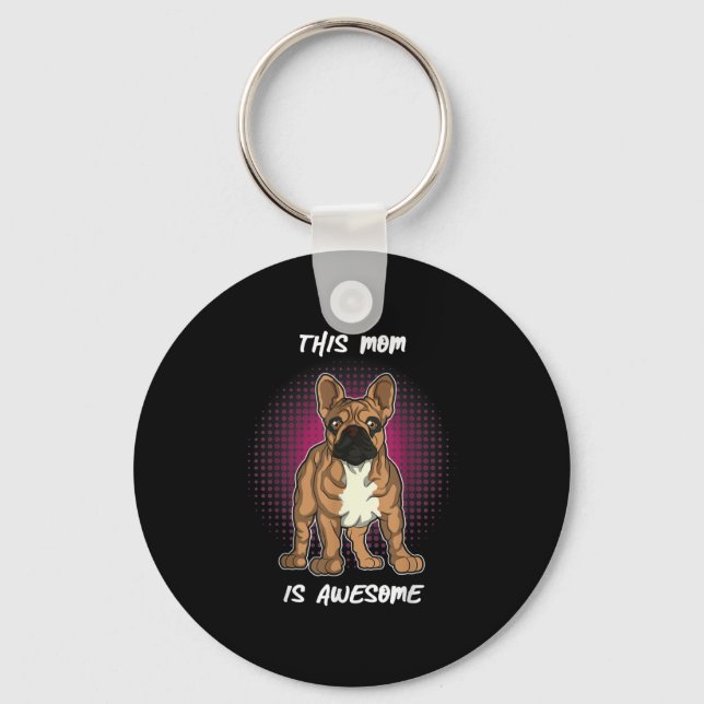Chaveiro Pentes de Cães | Bolsas Francesas Ofertas Mulheres (Frente)