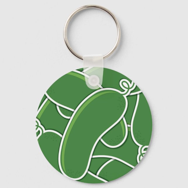 Chaveiro Pepino fungo (Frente)