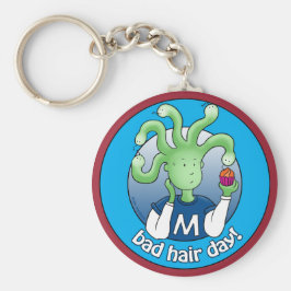 Chaveiro Pequena Medusa. Dia do Cabelo Mau!