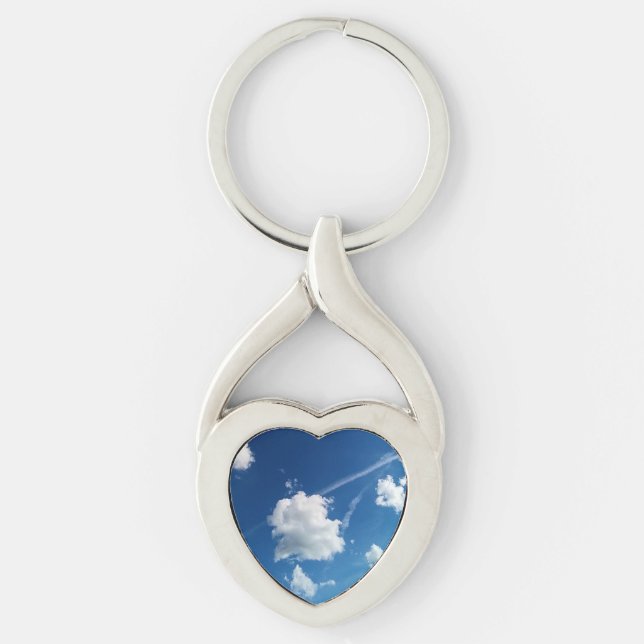 Chaveiro Pequenas nuvens, na luz (Frente)