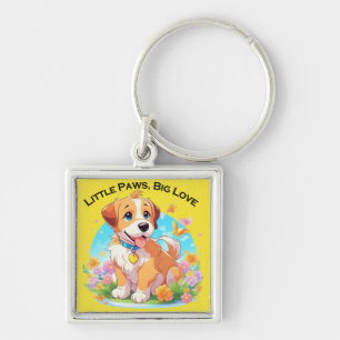 Chaveiro Pequenas Patas Bonitas Grande Amor