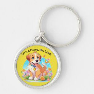 Chaveiro Pequenas Patas Bonitas Grande Amor