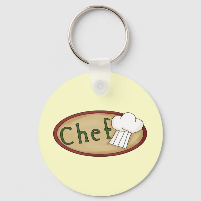 Chaveiro Pequeno Chef (Frente)