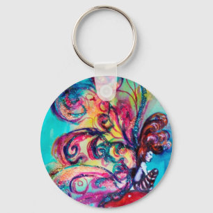 Chaveiro Pequeno Elfo dos Cogumelos