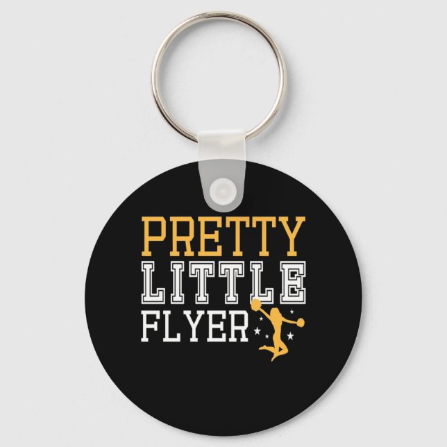 Chaveiro Pequeno Folheto Bonito da ginástica (Frente)