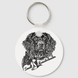 Chaveiro Pequeno Munsterlander (logótipo)