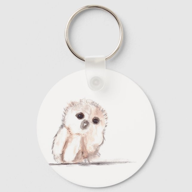 Chaveiro Pequeno pássaro-coruja (Frente)