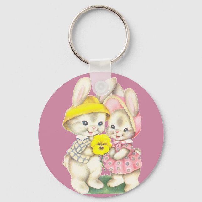Chaveiro Pequenos coelhos (Frente)