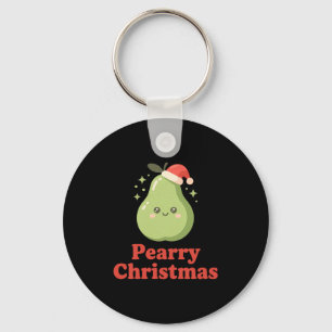 Chaveiro Pera Natal Fofo Kawaii Pera Festa Punição Ideia
