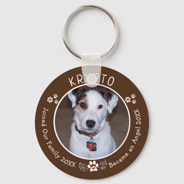 Chaveiro Perda Personalizada de Pet - Memorial Personalizad (Frente)