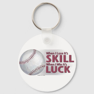 Chaveiro Perder Skill Ganhou Sorte Com O Basebol