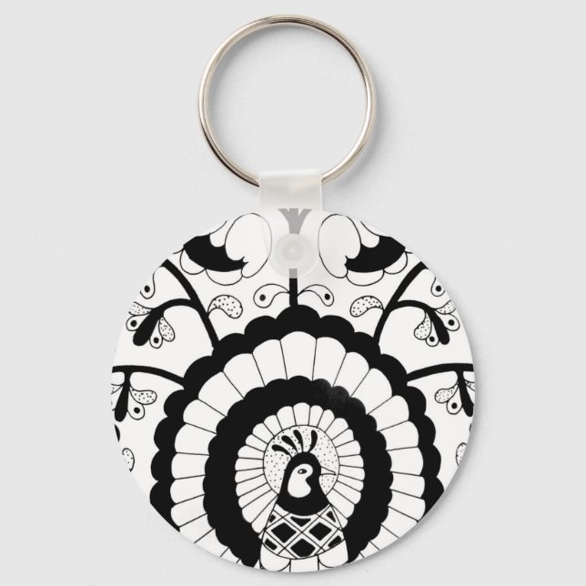 Chaveiro Perfect Peacock (Frente)