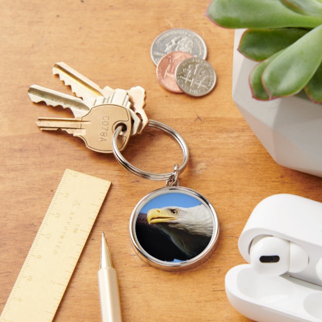 Chaveiro Perfil de Águia Cega (Mesa)