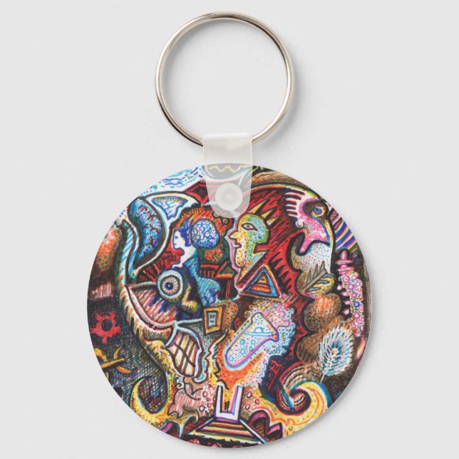 Chaveiro Perseguição Alquímica (Frente)