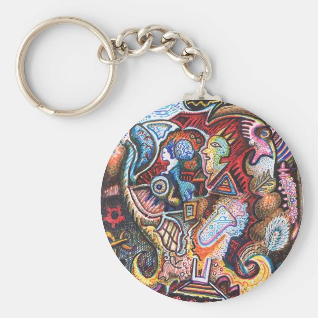 Chaveiro Perseguição Alquímica (Frente)