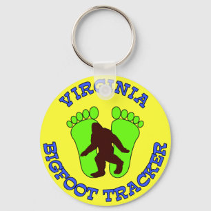 Chaveiro Perseguidor de Virgínia Bigfoot