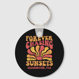 Chaveiro Perseguindo pores do sol para sempre Clearwater Fl