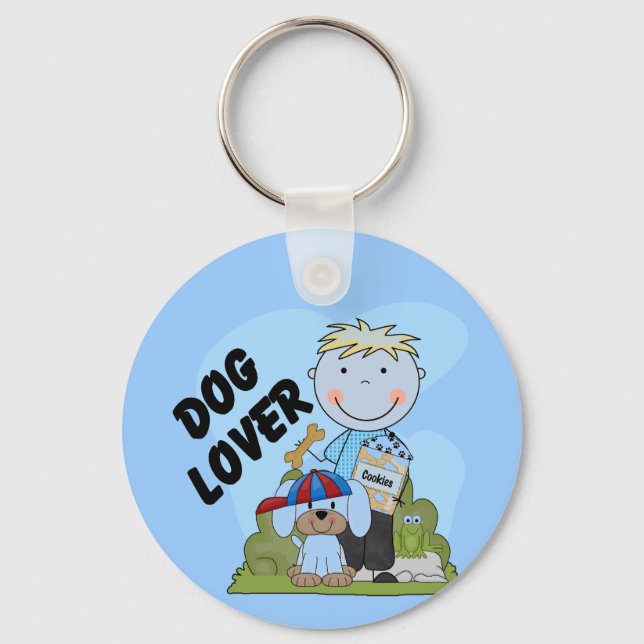 Chaveiro Persiga camisas e presentes louros do menino T do (Frente)