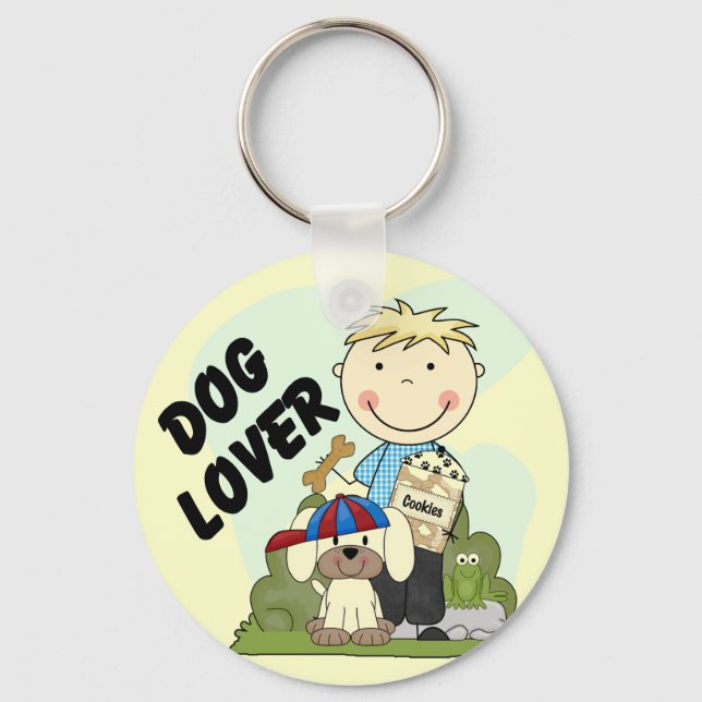 Chaveiro Persiga camisas e presentes louros do menino T do (Frente)