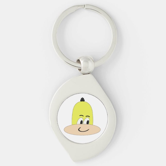 Chaveiro Personagem de Desenho Animado Divertido e Fofo (Frente)