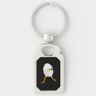 Chaveiro Personagem de Ovo Excêntrico RG & RA Design Fofo