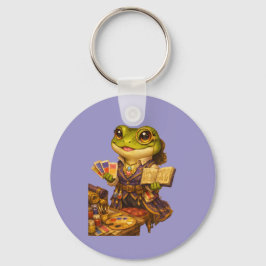 Chaveiro Personagem Sapo Designer de Reino