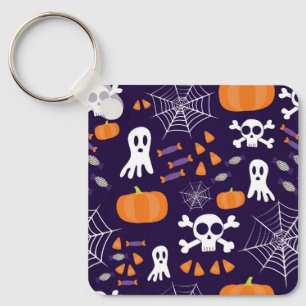 Chaveiro Personagens Divertidos e Assustadores de Halloween