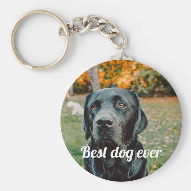 Chaveiro Personalização de Foto e Texto (Frente)