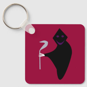 Chaveiro Personalização do Dia das Bruxas da Grim Reaper
