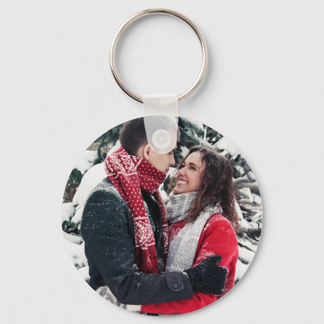 Chaveiro Personalização frente e verso de 2 fotos (Frente)