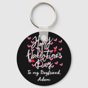 Chaveiro personalização personalizada do casal de namorados